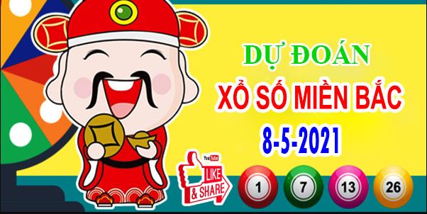 Dự đoán XSMB 8/5/2021, soi cầu kết quả Xổ Số Miền Bắc 08-05-2021